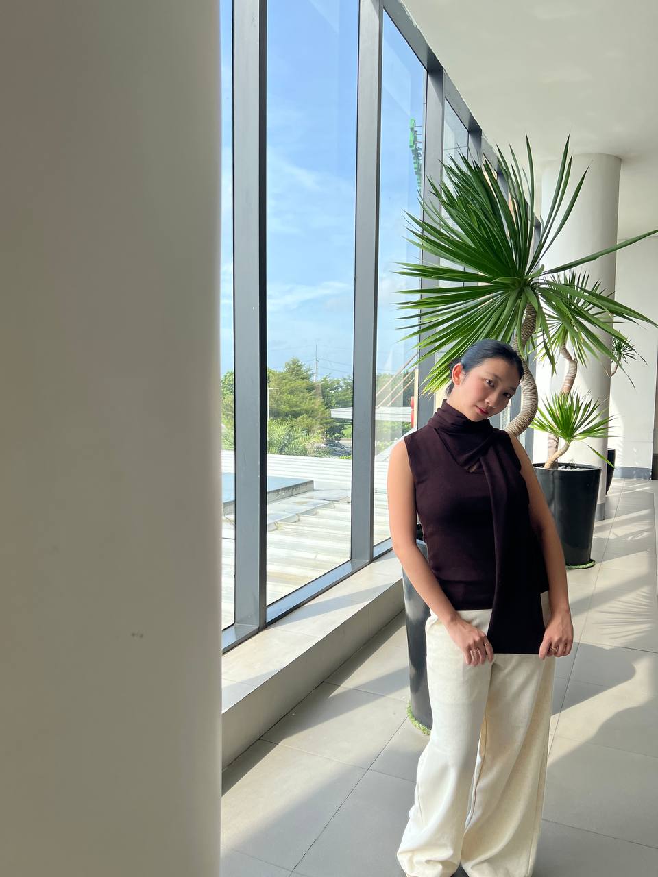 Emma Multi-Way Top Long Sleeves and Sleeveless