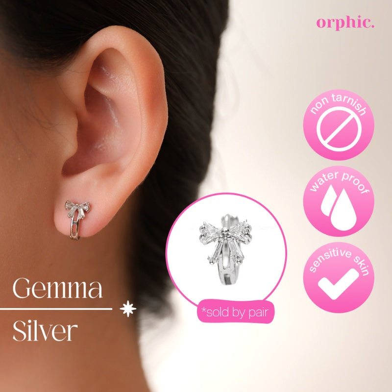 Hoop Earring Silver #2