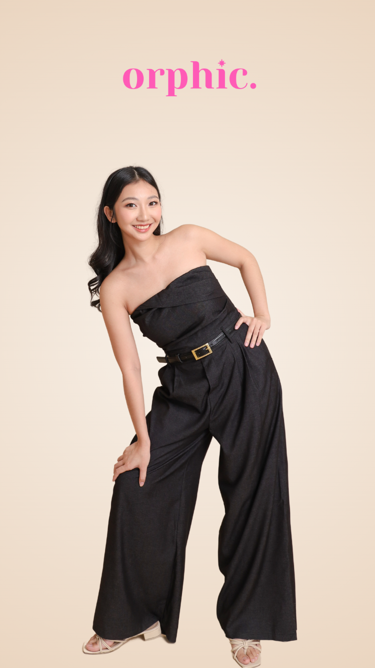 orphic. wear Leila Effortlessly Stylish Denim Jumpsuit – Your New Go-To Outfit!