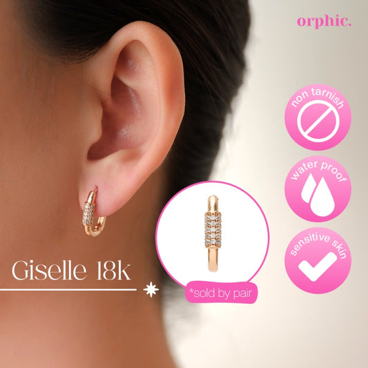 Hoop Earrings 18k Gold Plated #2