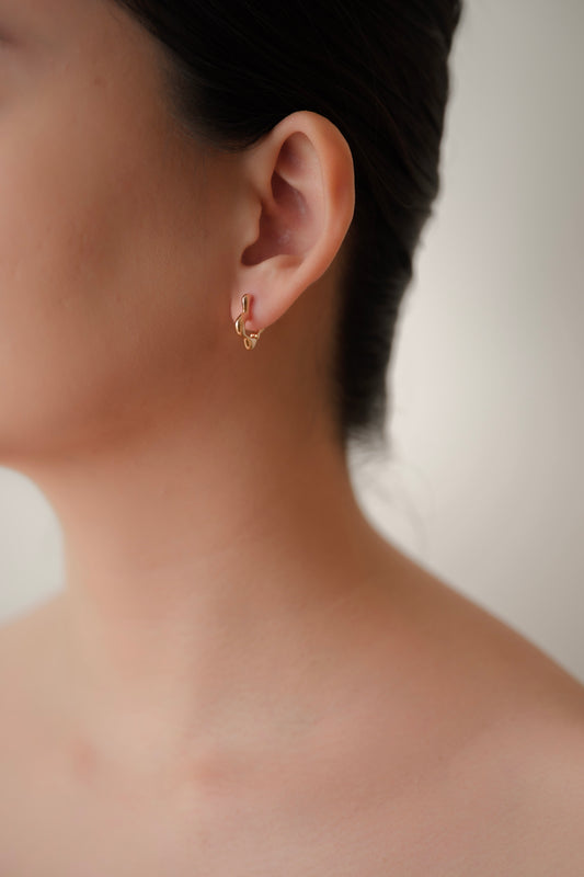 Darcy Hoop Earrings (18k Gold Plated)
