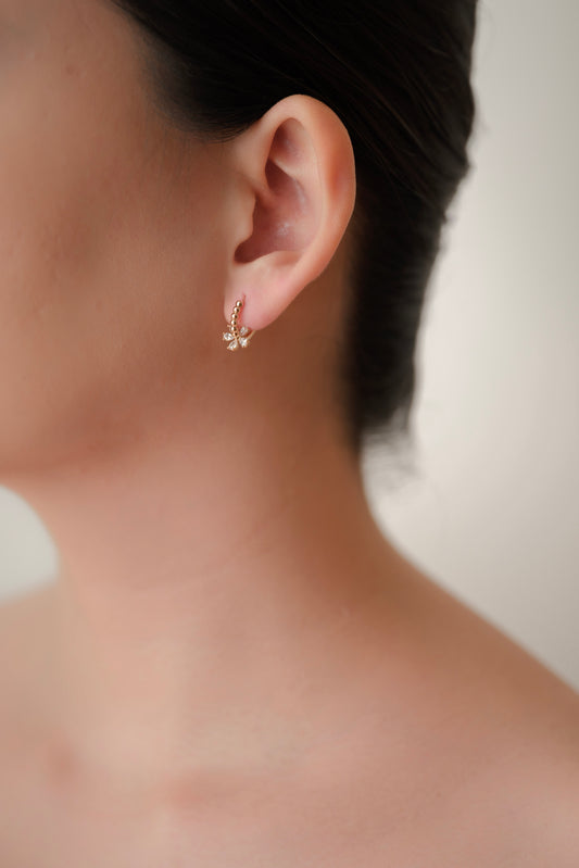 Daphne Hoop Earrings (18k Gold Plated)