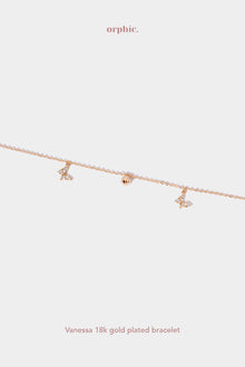  Vanessa 18k Gold Plated Bracelet