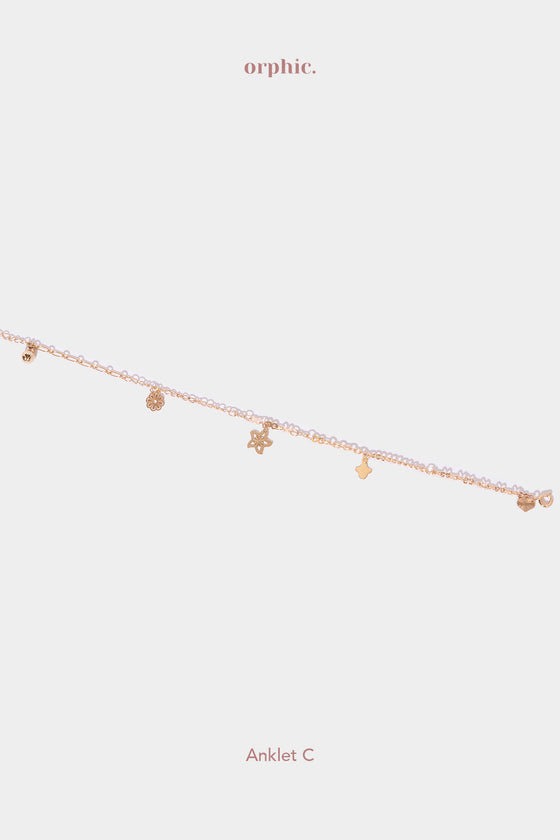 Summer 18k Gold Plated Anklets