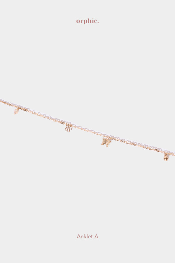 Summer 18k Gold Plated Anklets