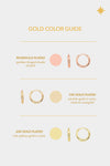 Basic Gold Earring (Flatback Ball)