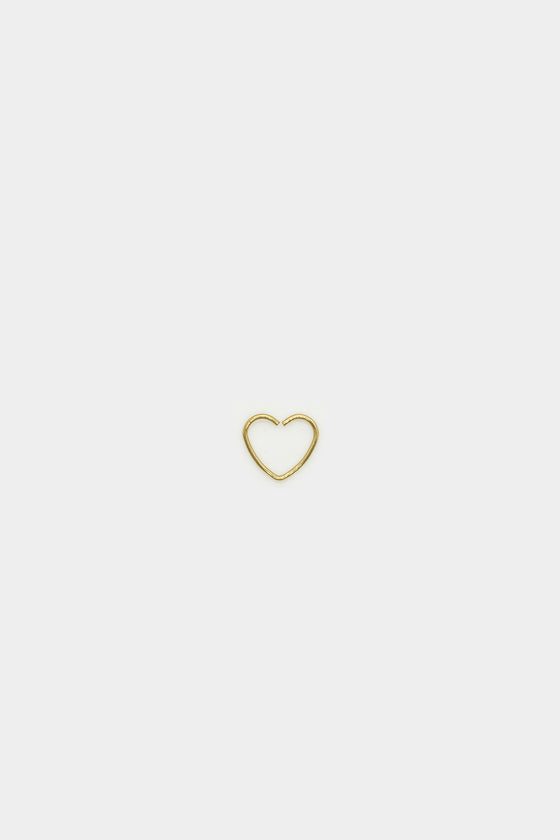 Basic Gold Earring (Heart)
