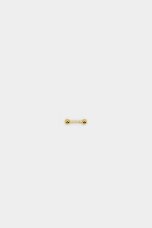 Basic Gold Earring (Barbell)