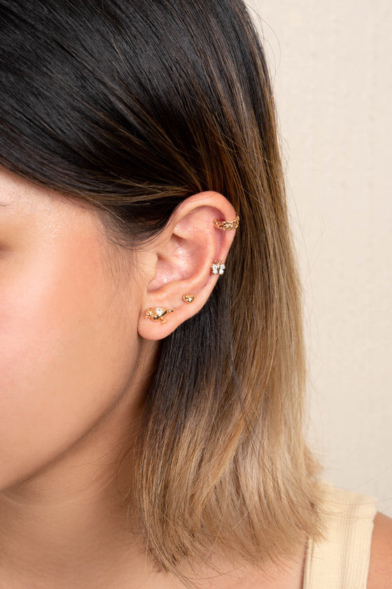 Vern 18k Gold Earring Set