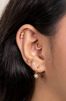  Delfie Gold Silver (Celestial) Earring