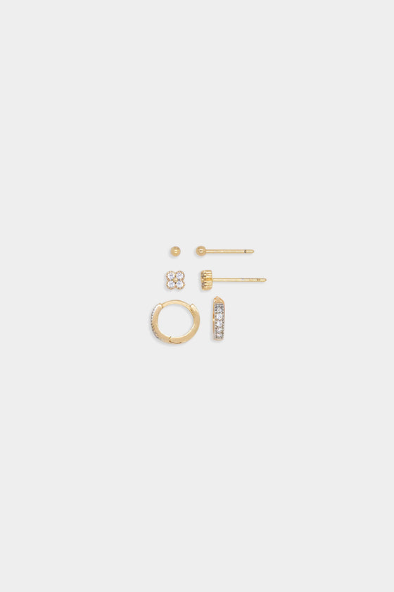 Eloise Gold Earring Set