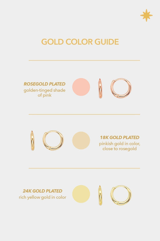 Stacy 18k Gold Plated Earring