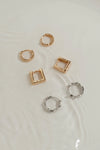 Heylie Gold Hoop Earring