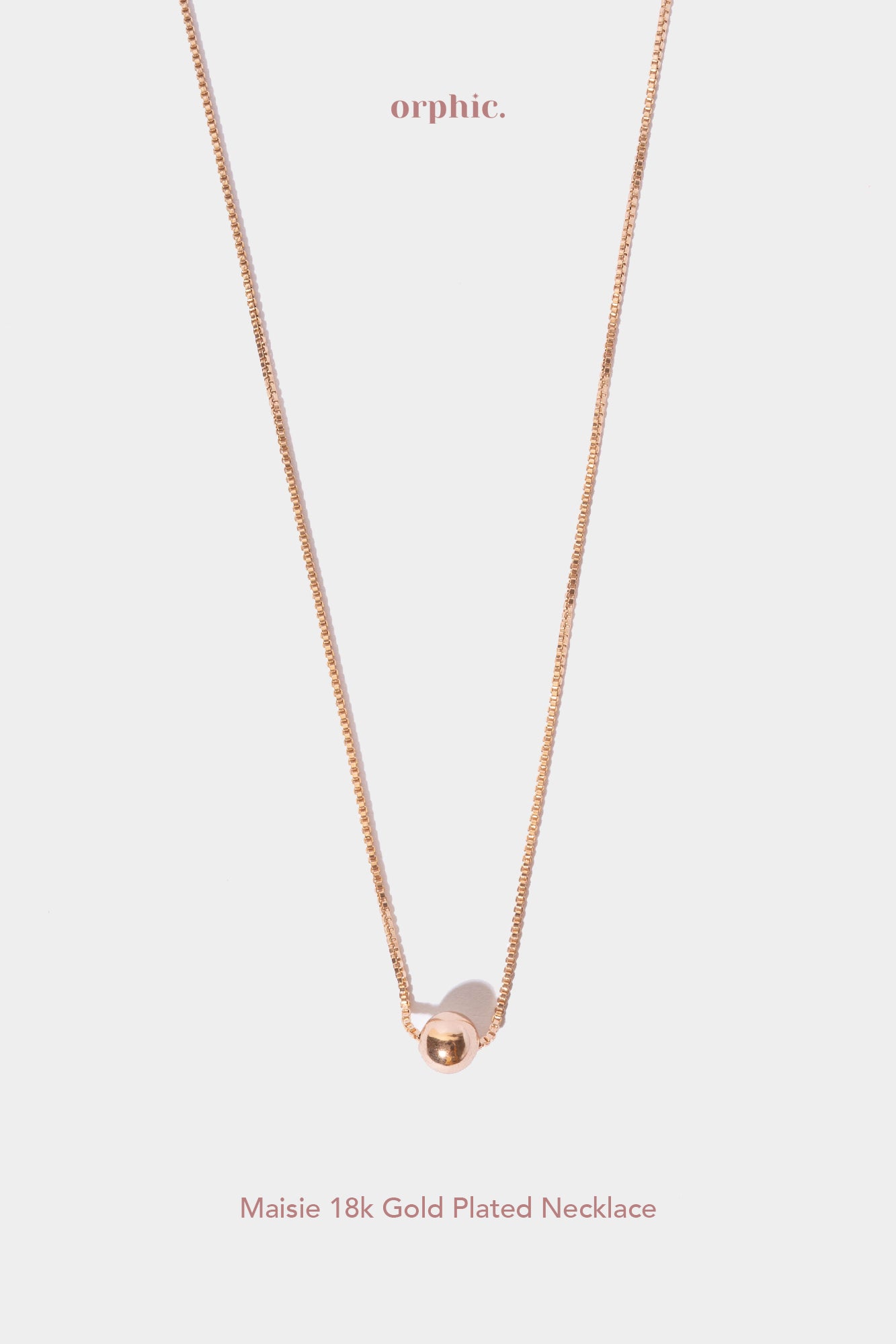 Maisie 18k Gold Plated Necklace