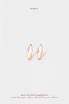 Alexi 18k Gold Hoop Earring