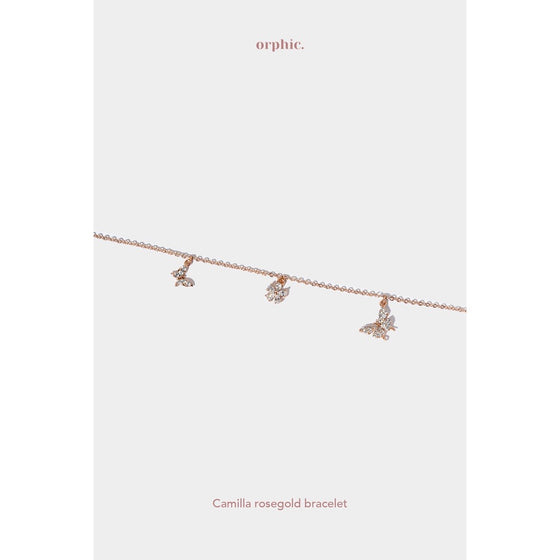 Camilla Rosegold Plated Bracelet